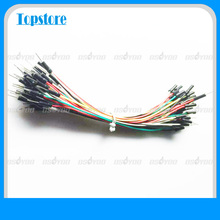 40pcs Jumper Wire Cable Male to Male Jumper Wire for  Arduino  Breadboard Free Shipping & Drop Shipping