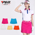 freeshipping PGM Ladies golf skirts Korean sports short skirt clothing summer woman girls kilt skirt wholesale