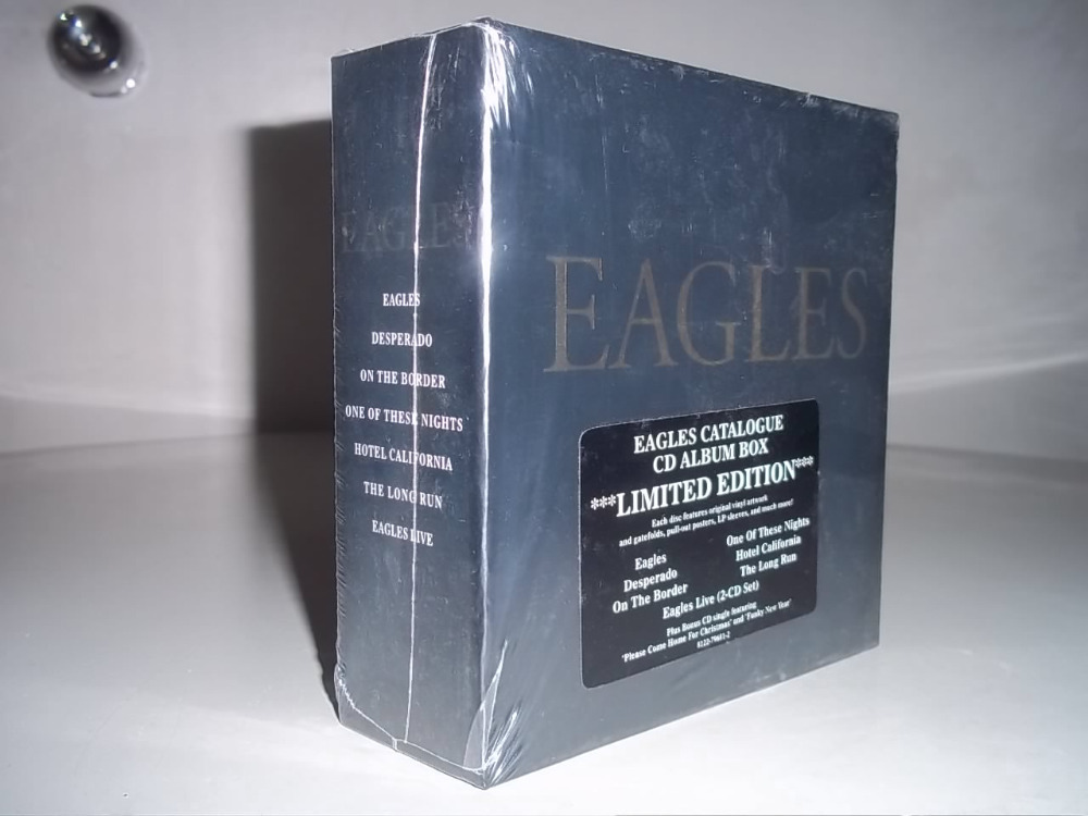 The EAGLES CATALOGUE CD Album Box LIMITED EDITION 9CD-in Blank Media ...