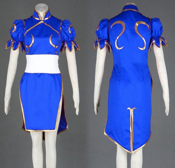 Compra Street Fighter Chun Li Cosplay Online Al Por Mayor De China 2092