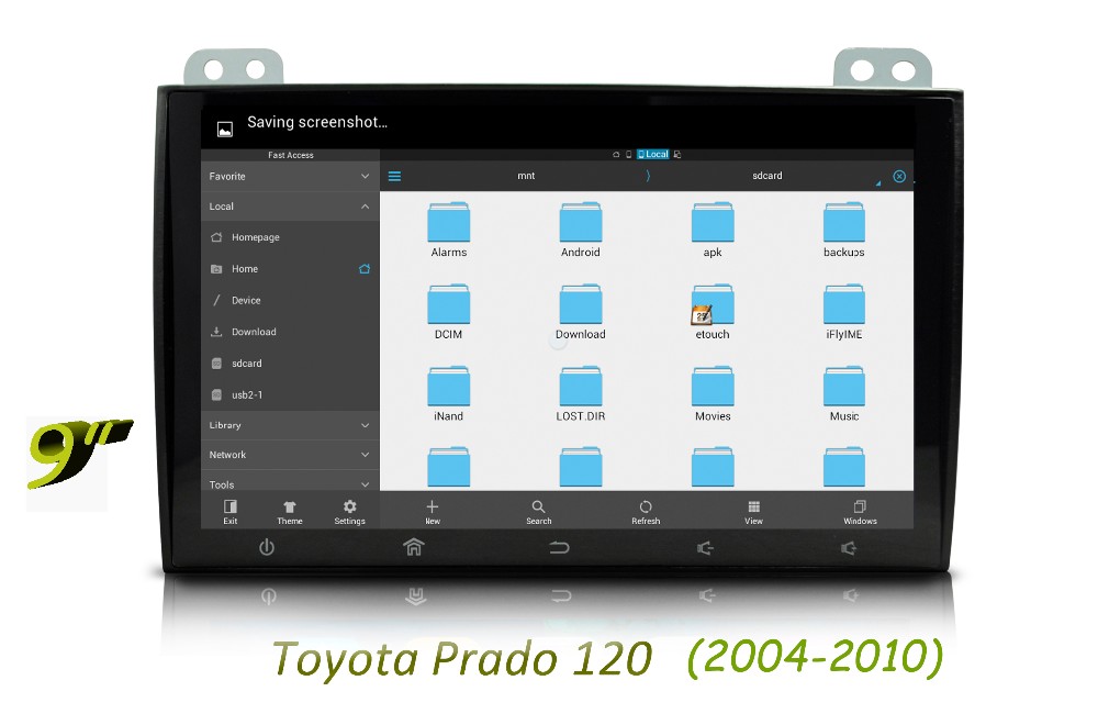Toyota Prado 120 2004-2010 fast access
