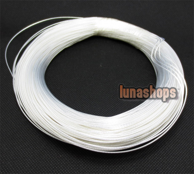 100m Acrolink Silver Plated OCC Signal Teflon Wire Cable 0.2mm2 Dia:1mm For DIY LN003261