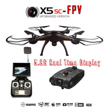 Syma X5SC RC Quadcopter Drone w/ 5.8G FPV 720P Real Time Transmitter Camera +4.3″ Monitor Explorers 2 RTF