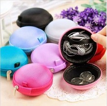 1PC 8CM Good Quality Earphone Bag Case EVA Hard Headphone Bluetooth SD Card USB Cable Protective Carrying Storage Case Bag 100