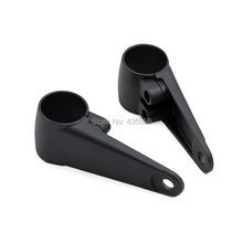 Motorcycle Pair Black 35mm 39mm 41mm Universal Headlamp Bracket Side Mount Headlight Brackets