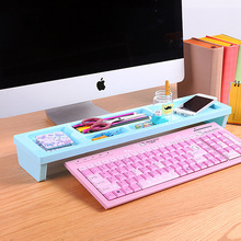 Hd creativo simple oficina estanterías multifunción teclados Rack de almacenamiento de escritorio aviones mayorista escombros 298 g