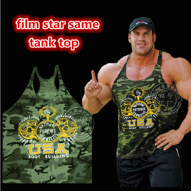 1pcs Mens Cotton Tank Top Sexy Gym Vest Tanks Brand Sport exercise Wear T Shirts gasp