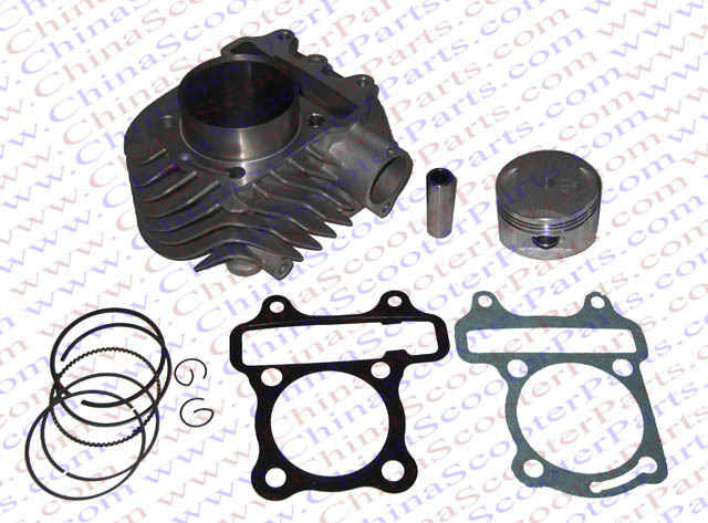 52 4mm Cylinder Piston Ring Gasket kit Super Glod font b GY6 b font 125CC Kazuma