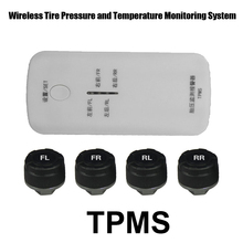 Bluetooth TPMS Support iPhone Android phone Wireless Tire Pressure Monitoring System Car TPMS with 4 External Car sensor