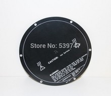 HOT 3d printer kit accessory for Rostock delta KOSSEL mini Borosilicate hot plate ROUND 220mm 1.6mm thick Boro heated bed