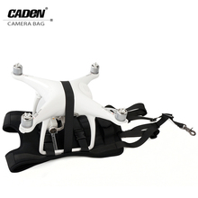 CADEN DJI Drone Accessories Professional Luggage Bag Black Portable Backpack Carrying Case Belt Shoulder Harness Strap W1