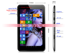 10 Inch Quad Core Tablets With HDMI Bluetooth Dual Webcom WIFI Google PAD Tablet 2GB RAM