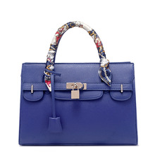Sac a main femme de marque womens handbags top handle bag with scarf women leather bags high quality