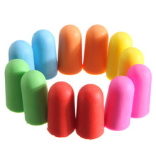 1 pair Foam Ear Plugs Tapered Travel camping Sleep Noise Prevention Earplugs Noise Reduction Ear Protector with case box