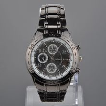 2014 New Clock Fashion Men watch Stainless Steel Quartz watches business smart luxury Wrist Watch regolio zx*MPJ592G#c3