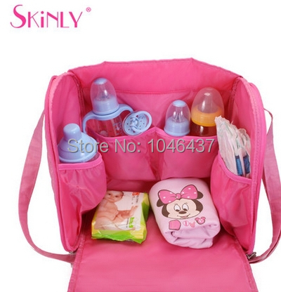 Free shipping Skinly nappy bags multifunctional cross-body Small mother mummy bag infanticipate bag  baby diaper bag