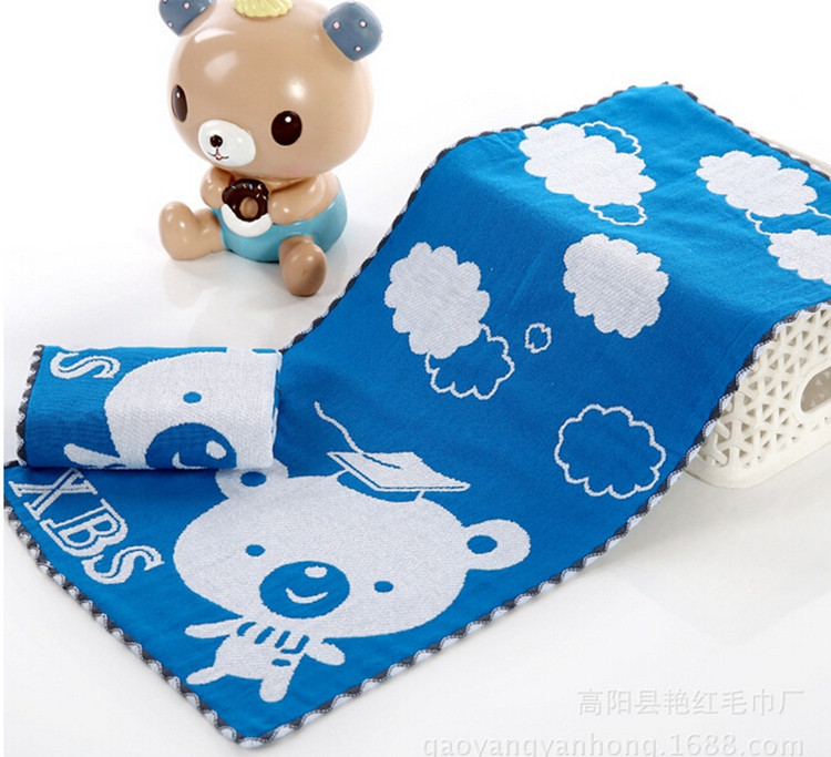 1pcs Baby Cotton Gauze Muslin Face Towel Baby Towel Wash Cloth Handkerchiefs Infant Baby Feeding Saliva Towel Free Shipping (7)