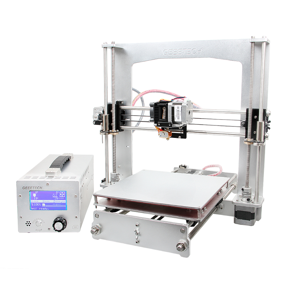 Newest Geeetech High Precision Impressora Reprap Prusa i3 A Pro 3D Printer DIY Kit LCD Power