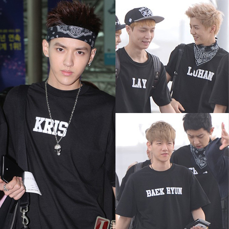 Новый k-pop EXO волк XOXO фотоальбом специальные футболки лухан se венгрия baekhyun крис tao лежал сделать чен