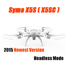 Free Shipping New Version Syma X5SC & X5S 2.4G 6 Axis GYRO HD Camera RC Quadcopter RTF RC Helicopter with 2.0MP Camera