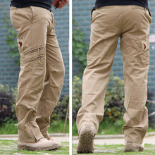 101 Airborne Jeans Casual Training Plus Size Cotton Breathable Multi Pocket Military Army Camouflage Cargo Pants For Men