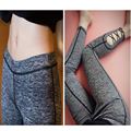 New Item Sport Hollow Tights Yoga Pants Quick Drying Fitness Running Gym Breathable Women Sports Pant