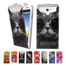 Luxury high-grade printed universal flip leather phone case for Mpie MP707,free gift