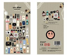 1 Pc / Pack Korea Sonia Paper Cosmetic Design Decorative Stickers Diy Stickers Kids Gift Free Shipping