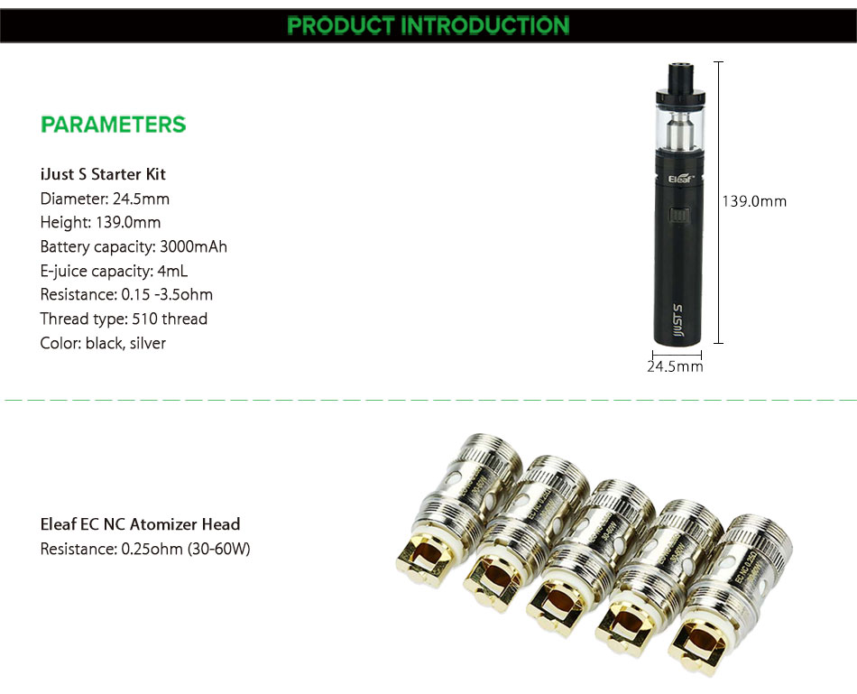 Battery Full vs S Libyan Eleaf with iJust atomizer Electronic 0.3ohm Stop118 ijusts Kit 2 Coil 5pcs Last EC head vape LYD discount 3000mah Cigarette Dinar Dinar Libyan 2 Battery Full vs S 2