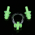 Soft waterproof Silicone Swimming nose clip earplugs set Surf diving piscina swimming pool accessories for adults