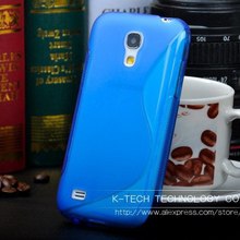 S4 Mini S Line Anti skid Soft TPU GEL Skin Case For Samsung Galaxy S4 Mini