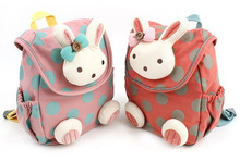 3D cute rabbit school bag