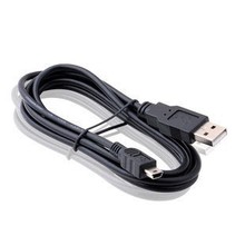 Mini USB sync CABLE USB DATA AND CHARGE CABLE FOR DIGITAL CAMERA EXTRNAL HARD DRIVES