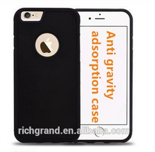 Magical Anti Gravity Nano-adsorption Mobile Phone Case Cell Phone Holder Case for iphone and Samsung