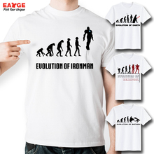 Original Creative Evolution Series T Shirt Star Wars Funny Batman Fashion T-shirt Novelty Deadpool Tshirt Men Women Geek Tee