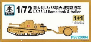 S model 1 72 PS720004 Italian L3 33 Lf Flame Tank Trailer 1 1