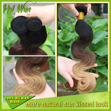 2015 hot sale Brazilian Virgin Human Hair weaving Grade 6A 1B 4 27 Brazilian ombre Boby