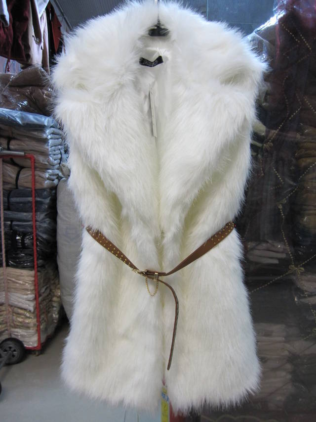 Cheap faux fur vests