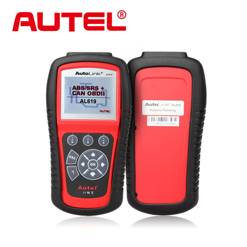 100%  autel  al619 abs / srs + obdii can   troubleshooter  -
