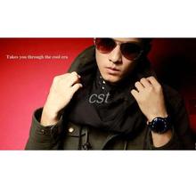 Wholesale Fashion Cool Men s Wristwatch Touch Screen Circular Pattern Day Date Silicone Sport LED Black