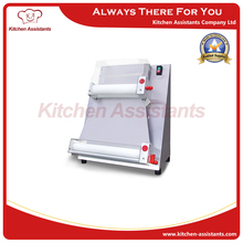 DR-1V electric stand stainless steel pizza dough roller machine pizza making machines dough sheeter