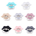Universal New Creative Lip Print Shaped Mobile Phone Stand 360 Finger Ring Desk holder fit For