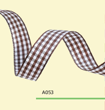 1 4 Inch 7mm font b tartan b font plaid ribbon