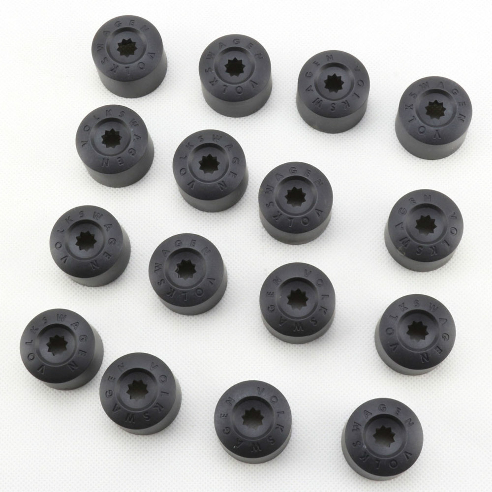 16PCS VW Wheel Lug Nut Center Cover Caps (4)