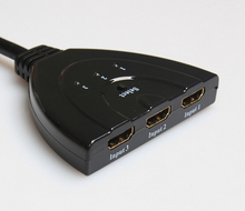 AZHW371 3 Port IN 1 OUT Pigtail HDMI Switch HDCP 1080P Hub V1.4B HDMI Switcher Splitter Adapter Cable For HDTV XBOX PS3 PC