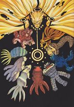 Naruto Shippuden Japan Anime Animal Tails Art Silk Wall Poster 24×36″ NRT70