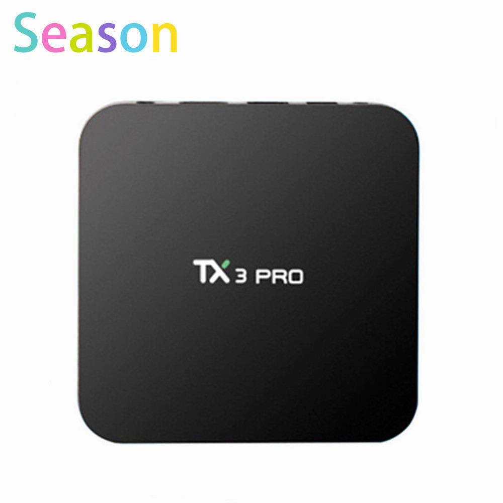 Latest TX3 PRO Android 6.0 Amlogic S905X Quad core Set top box 1G/8G Android TV Box HDMI H.265 WIFI Media Player Smart tv box