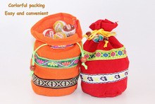 jasmine puer Mini bowl Ripe tea Hot Selling Special Grade pu er tea 220g 50pieces bag