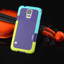 Candy Double Color ARMOR Soft TPU Hybrid Back Case For Samsung Galaxy S5 SV I9600 G9006V