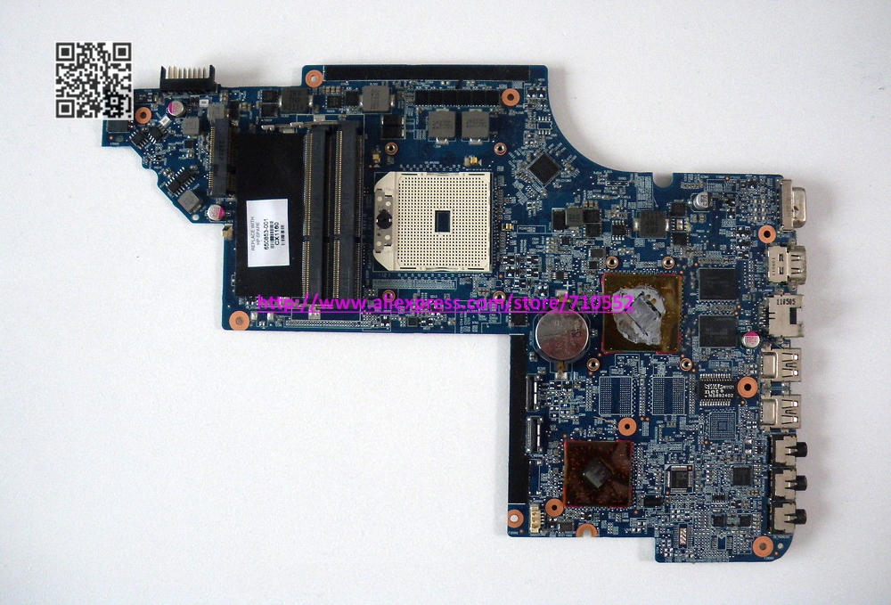 650853-001 for HP Pavilion DV6Z-6100 650853-001 A70M HD6490/512M Laptop Motherboard Tested & Working perfect